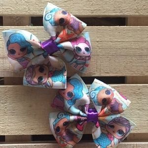 LOL Doll mermaids pigtails hairbow